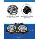 Fogão Elétrico Cooktop 1 Boca 1000W Portátil Camping | Linha Premium